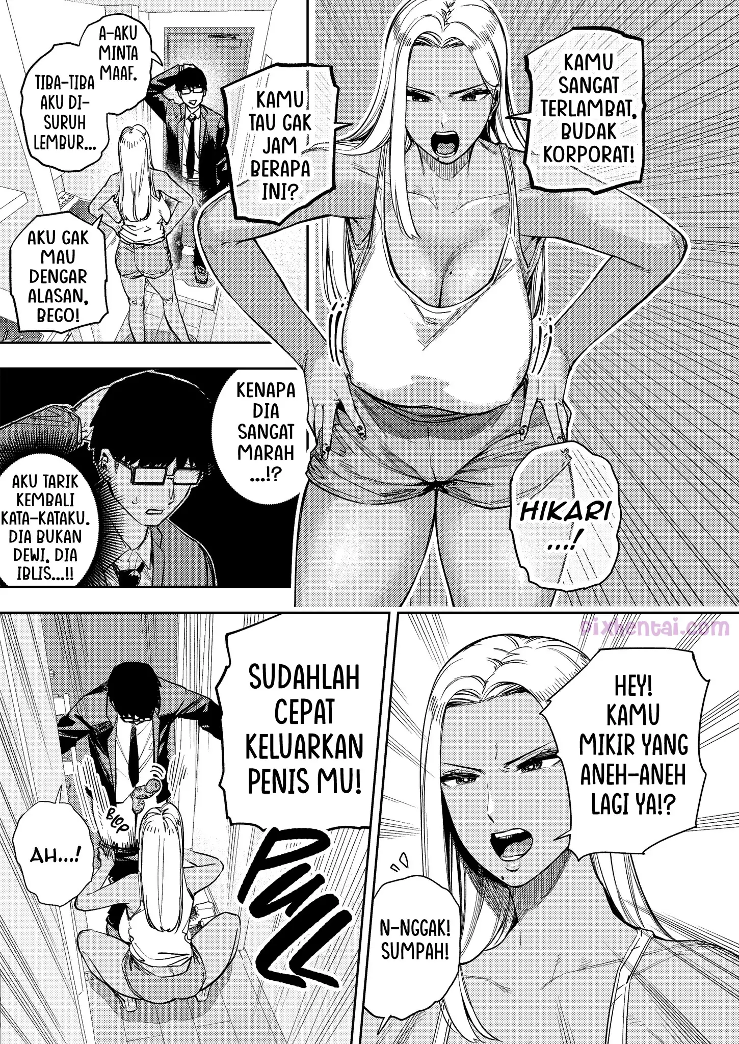 Komik hentai xxx manga sex bokep Ore wa Shachiku de Rinjin Gal Hitozuma no Seiyoku Shori Gakari 30
